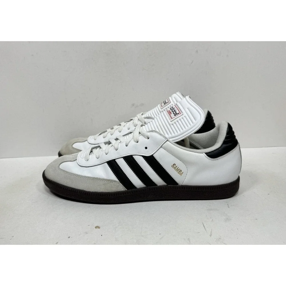 Adidas Samba Classic Mens Size 13 White 772109 Cloud White Black Sneakers Gum